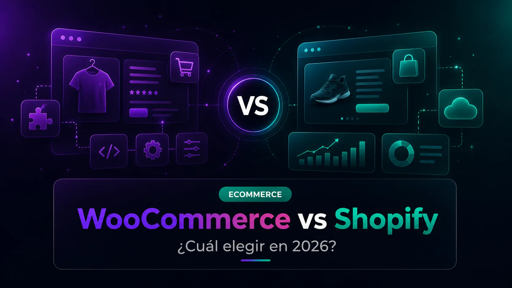 WooCommerce vs Shopify en 2026: cuál elegir para tu tienda